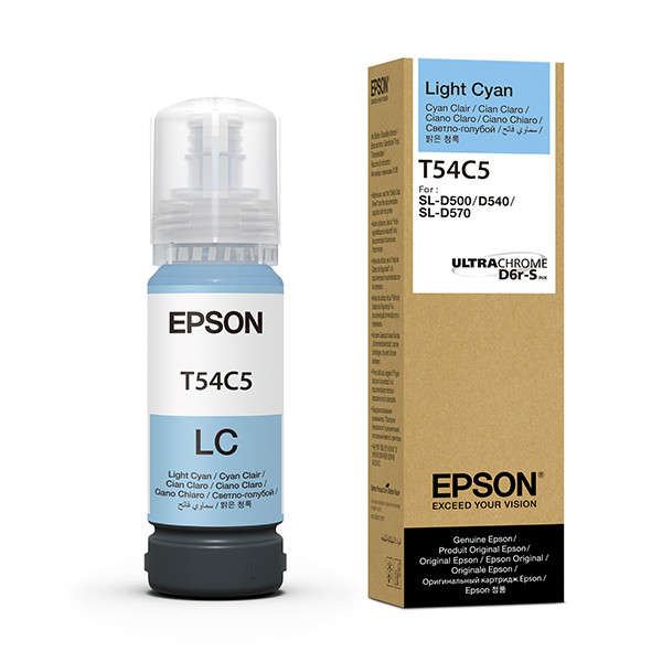 Epson Μελάνι Epson T54C Light Cyan C13T54C520 083672 - 1