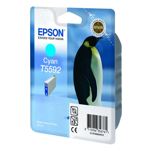 Epson Μελάνι Epson T5592 Cyan C13T55924010 022925 - 1