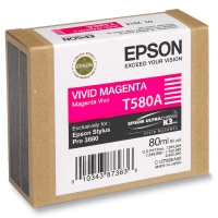 Epson Μελάνι Epson T580A Vivid Magenta C13T580A00 025912