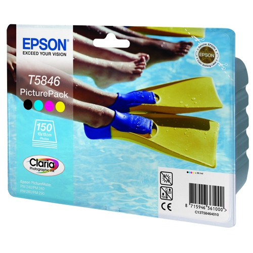 Epson Μελάνι Epson T5846 + Photo Paper C13T584640 022998 - 1