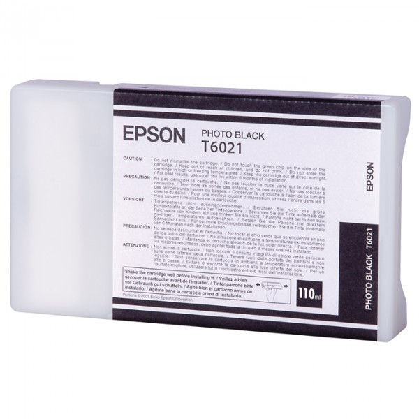 Epson Μελάνι Epson T6021 Standard Capacity Photo Black C13T602100 026018 - 1