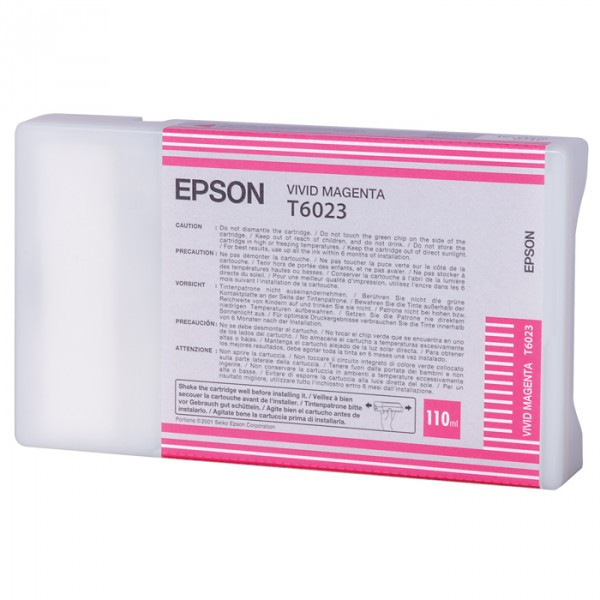 Epson Μελάνι Epson T6023 Vivid Magenta C13T602300 026022 - 1