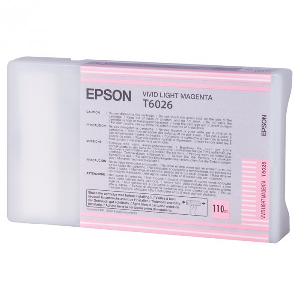 Epson Μελάνι Epson T6026 Vivid Light Magenta C13T602600 026028 - 1