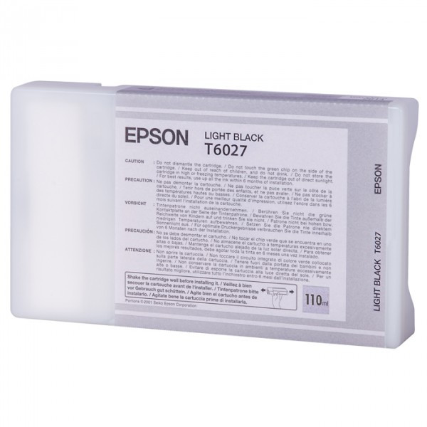 Epson Μελάνι Epson T6027 Standard Capacity Light Black C13T602700 026030 - 1