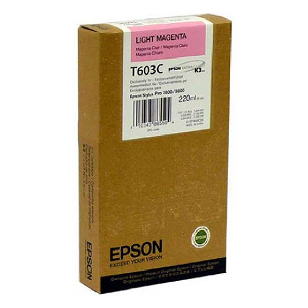 Epson Μελάνι Epson T603C High Capacity Light Magenta C13T603C00 026122 - 1