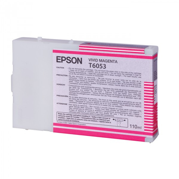 Epson Μελάνι Epson T6053 Vivid Magenta C13T605300 026054 - 1