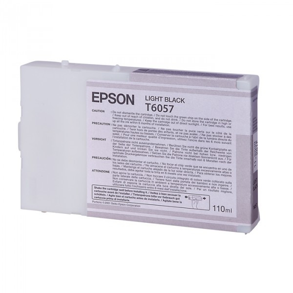 Epson Μελάνι Epson T6057 Standard Capacity Light Black C13T605700 026062 - 1