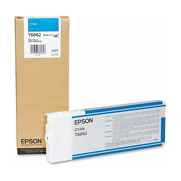 Epson Μελάνι Epson T6062 High Capacity Cyan C13T606200 026068 - 1