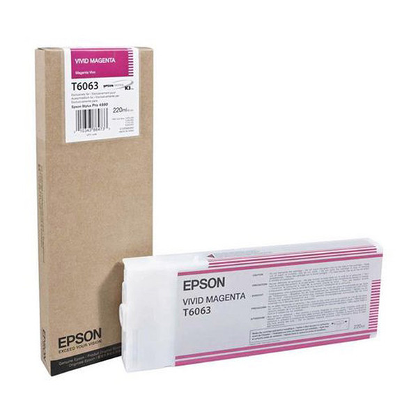 Epson Μελάνι Epson T6063 Vivid High Capacity Magenta C13T606300 026070 - 1