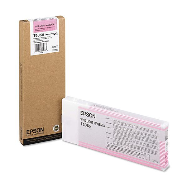 Epson Μελάνι Epson T6066 Vivid High Capacity Light Magenta C13T606600 026076 - 1