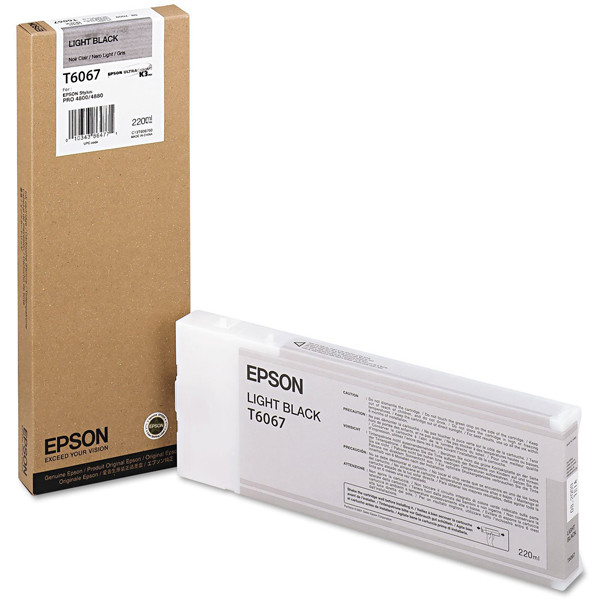 Epson Μελάνι Epson T6067 High Capacity Light Black C13T606700 026078 - 1