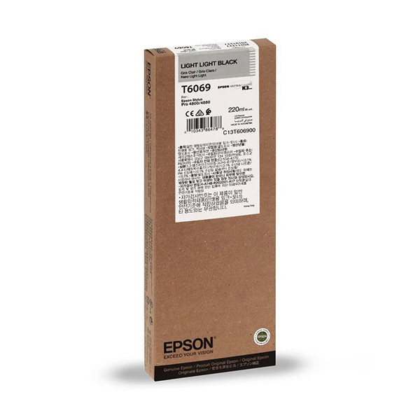 Epson Μελάνι Epson T6069 High Capacity Light Light Black C13T606900 026080 - 1