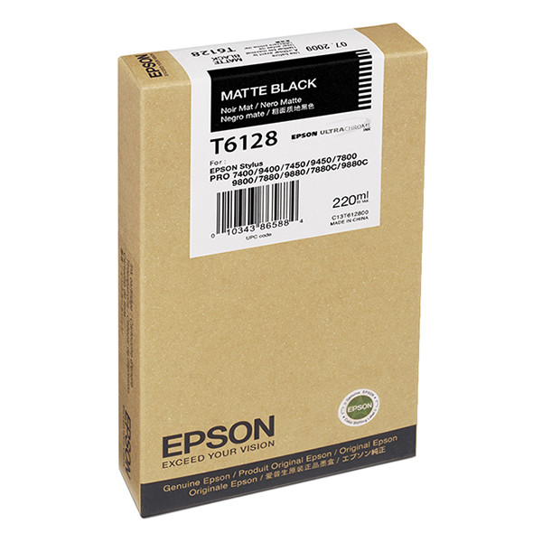 Epson Μελάνι Epson T6128 Matte Black C13T612800 026096 - 1