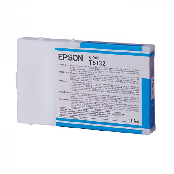 Epson Μελάνι Epson T6132 Standard Capacity Cyan C13T613200 026098 - 1