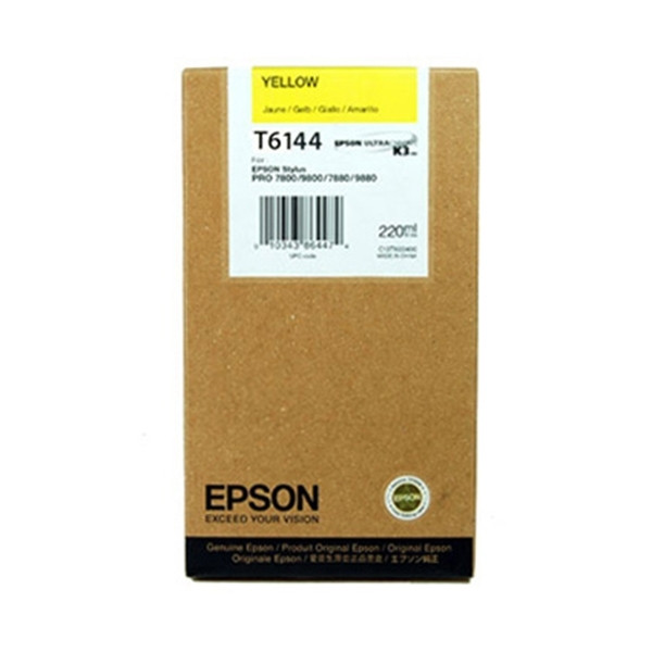 Epson Μελάνι Epson T6144 High Capacity Yellow C13T614400 026110 - 1