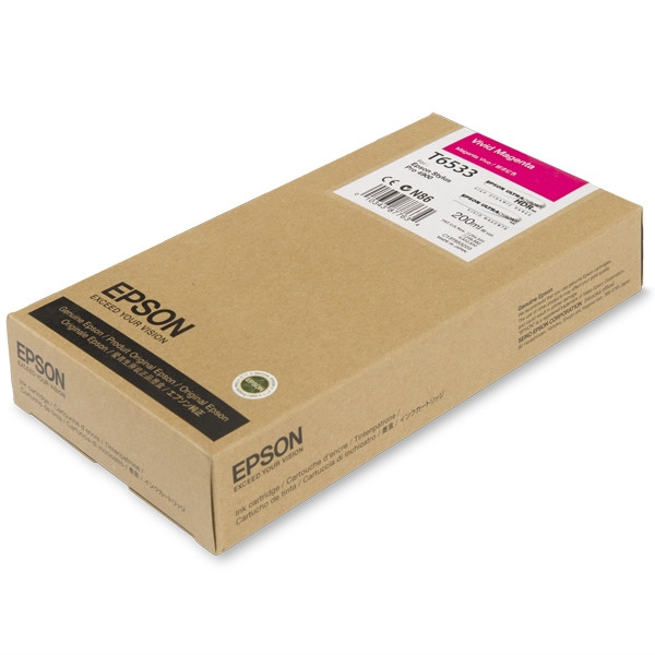 Epson Μελάνι Epson T6533 Vivid Magenta C13T653300 026320 - 1