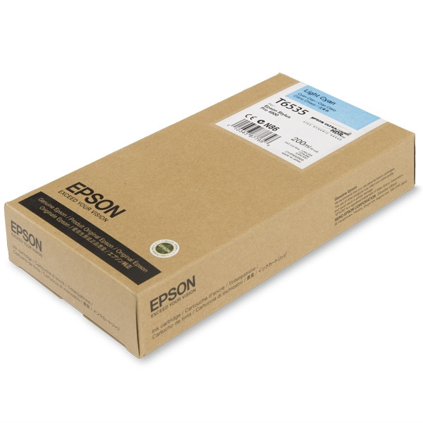 Epson Μελάνι Epson T6535 Cyan C13T653500 026324 - 1