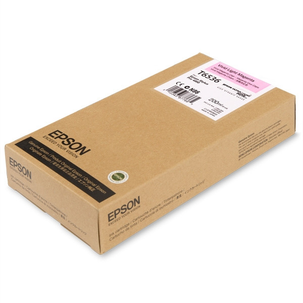 Epson Μελάνι Epson T6536 Vivid Light Magenta C13T653600 026326 - 1