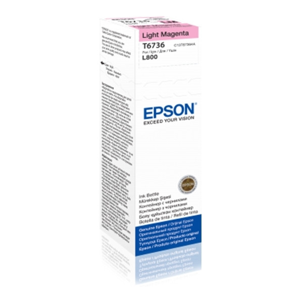 Epson Μελάνι Epson T6736 Light Magenta C13T67364A 026826 - 1