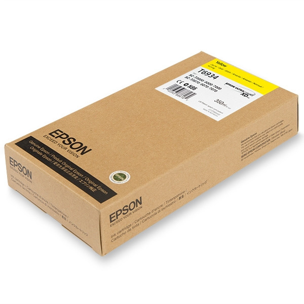 Epson Μελάνι Epson T6934 High Capacity Yellow C13T693400 026558 - 1