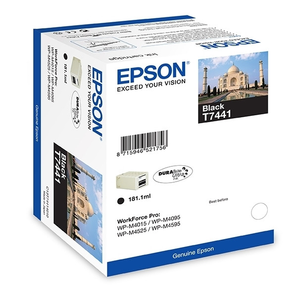 Epson Μελάνι Epson T7441 High Capacity Black C13T74414010 026610 - 1