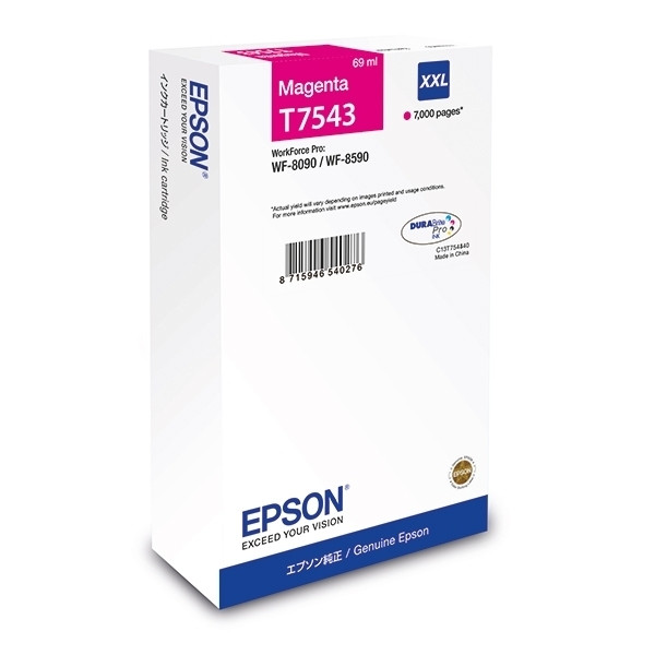 Epson Μελάνι Epson T7543 Extra High Capacity Magenta C13T754340 026928 - 1