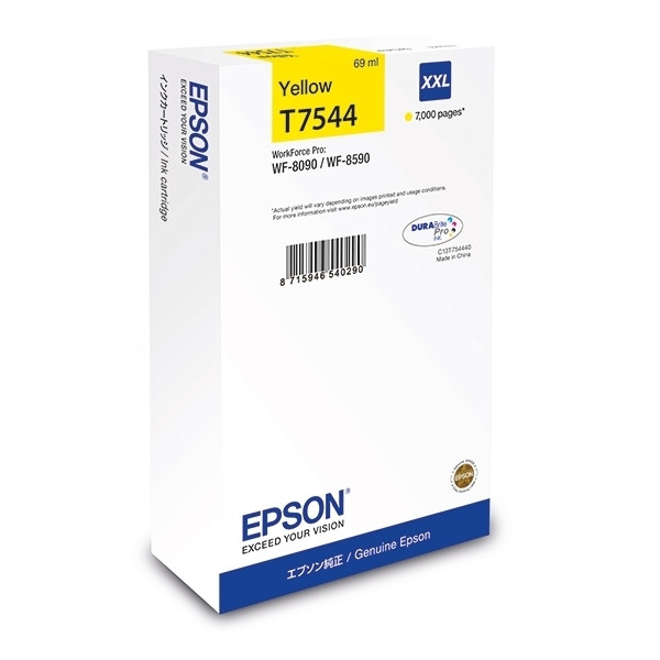 Epson Μελάνι Epson T7544 Extra High Capacity Yellow C13T754440 026930 - 1