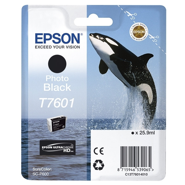 Epson Μελάνι Epson T7601 Photo Black C13T76014010 026722 - 1