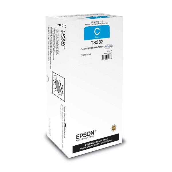 Epson Μελάνι Epson T8382 High Capacity Cyan C13T838240 027082 - 1