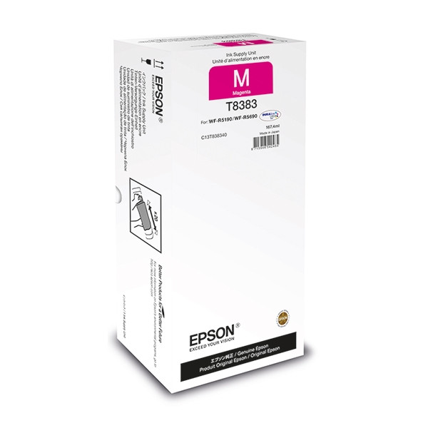 Epson Μελάνι Epson T8383 High Capacity Magenta C13T838340 027084 - 1