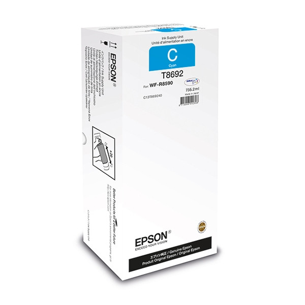 Epson Μελάνι Epson T8692 Extra High Capacity Cyan C13T869240 027074 - 1