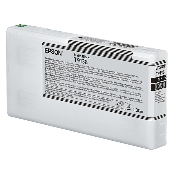 Epson Μελάνι Epson T9138 Matte Black C13T913800 027000 - 1