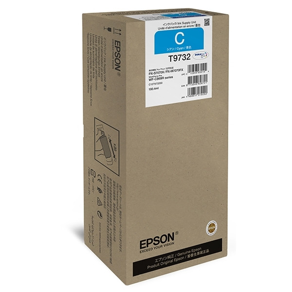 Epson Μελάνι Epson T9732 High Capacity Cyan C13T973200 027044 - 1