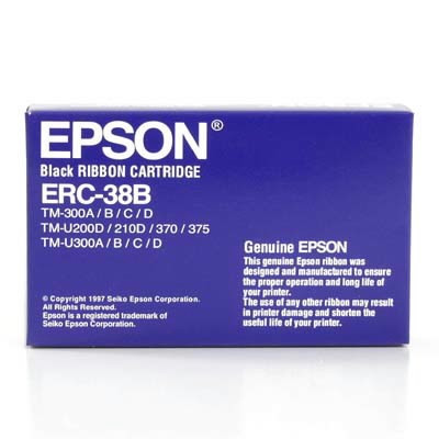 Epson Μελανοταινία Epson ERC38B Black C43S015374 080155 - 1