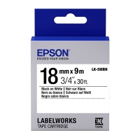 Epson Ταινία Epson LK-5WBN 9m x 18mm Black on White C53S655006 083152