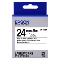 Epson Ταινία Epson LK-6WBN 9m x 24 mm Black on White C53S656006 083268