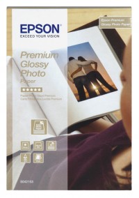 Epson Φωτογραφικό Χαρτί Epson S042153 Premium Glossy 10x15cm 255 g/m² (40 Φύλλα) C13S042153 064652