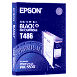 Epson Mελάνι Epson T486 (C13T486011) Black C13T486011 025420