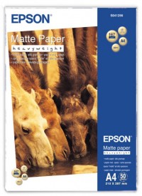 Epson S041256 167 gsm A4 βαρύ ματ φωτογραφικό χαρτί (50 φύλλα) C13S041256 064600