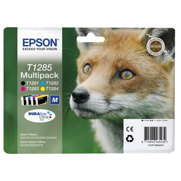 Epson T1285 Multipack C13T12854010 C13T12854012 026284 - 1