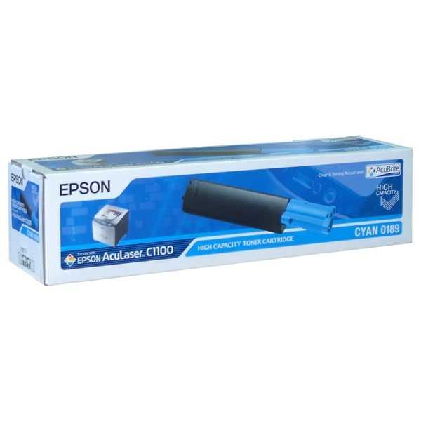 Epson Toner Epson 0189 (S050189) High Capacity Cyan C13S050189 027780 - 1