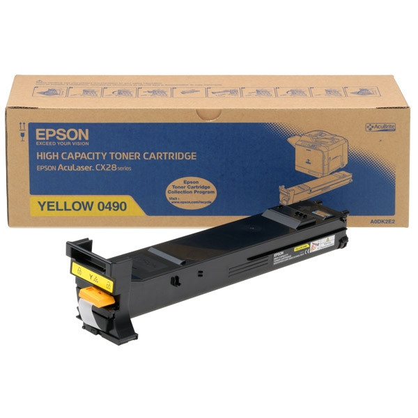 Epson Toner Epson S050490 Yellow C13S050490 028216 - 1