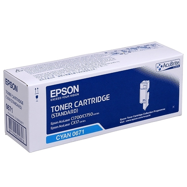 Epson Toner Epson S050671 Cyan C13S050671 028266 - 1