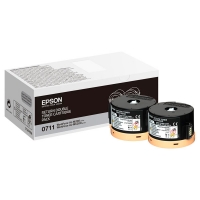 Epson Toner Epson S050711 2-pack Black C13S050711 052034