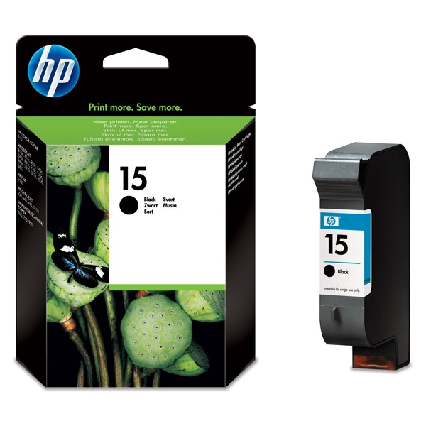 HP Μελάνι HP 15 (C6615D/DE) Black C6615DE 030330 - 1