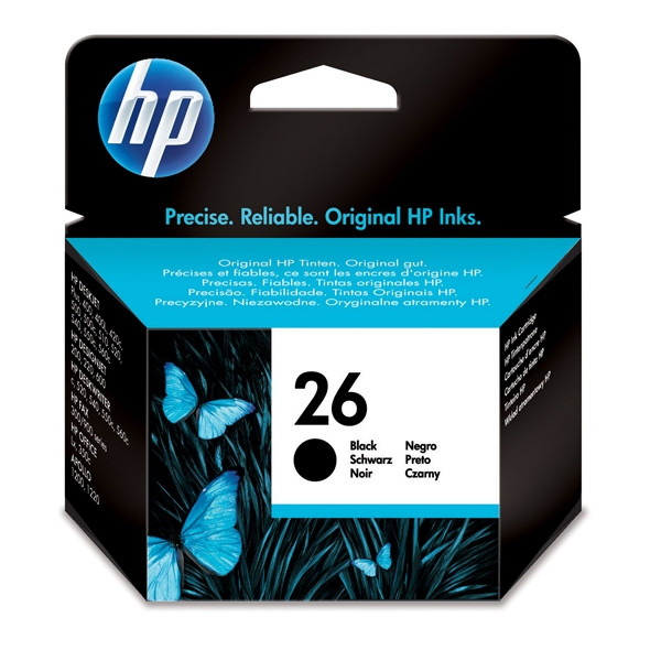 HP Μελάνι HP 26 (C51626A/AE) Black 51626AE 030020 - 1