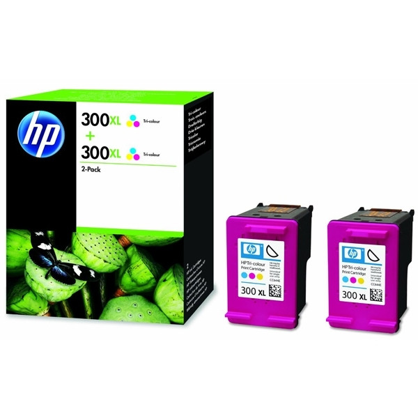 HP Μελάνι HP 300XL (D8J44AE) High Capacity Colour 2-pack D8J44AE 044334 - 1