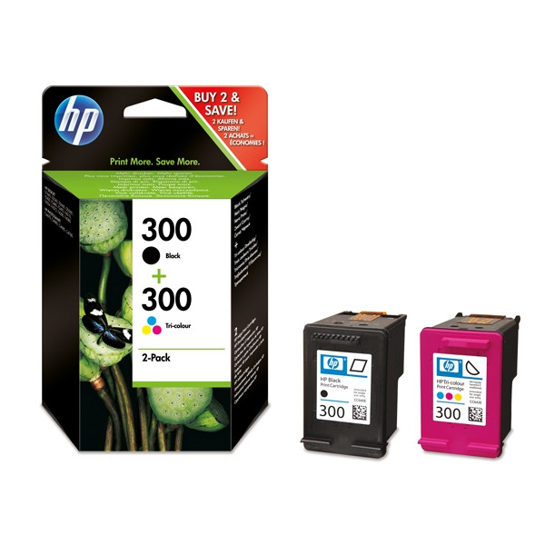 HP Μελάνι HP 300 (CN637EE) Black & Colour 2-pack CN637EE 054022 - 1