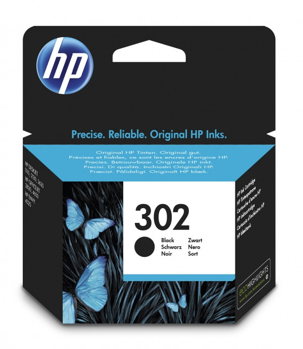 HP Μελάνι HP 302 (1VV49AE) Βlack 2-pack 1VV49AE 055466 - 1