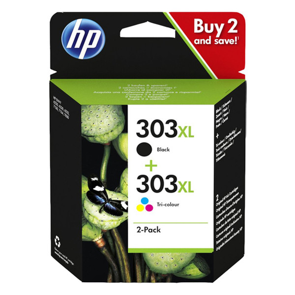 HP Μελάνι HP 303XL (3YN10AE) Black & Colour 2-pack 3YN10AE 044664 - 1